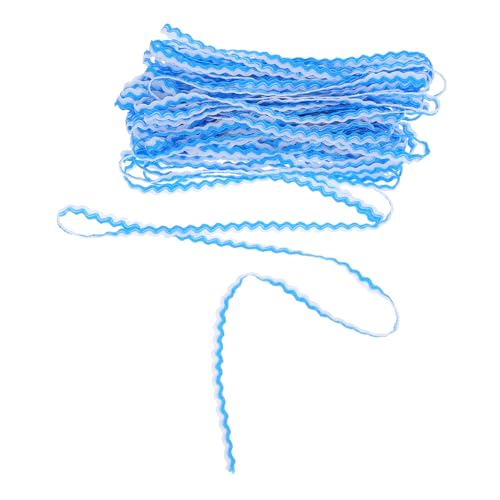 ADOCARN Diy Doppelfarbige Wellenkante Geflochtenes Stoffband für Kleidung Dekoration Bastelprojekte für Vorhänge Sofabezüge und Designs ADOCARN Diy Doppelfarbige Wellenkante Geflochtenes Stoffband für Kleidung Dekoration Bastelprojekte für Vorhänge Sofabezüge und Designs von ADOCARN