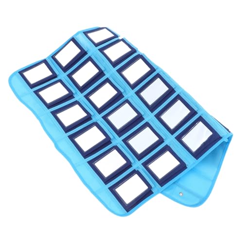 ADOCARN Fächer Handyhalter für Klassenzimmer Hängender Organizer mit Stabilem Haken Multifunktionale Aufbewahrungstasche für Handys Schmuck und Kleinteile Platzsparend und Installieren von ADOCARN
