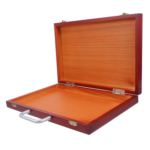 ADOCARN Holz Malbox Künstler Aufbewahrungsbox Europäisches Design Vielseitiger Farbkasten für Malutensilien und Pinsel Großzügiger Stauraum für Kreative Projekte ADOCARN Holz Malbox Künstler Aufbewahrungsbox Europäisches Design Vielseitiger Farbkasten für Malutensilien und Pinsel Großzügiger Stauraum für Kreative Projekte von ADOCARN