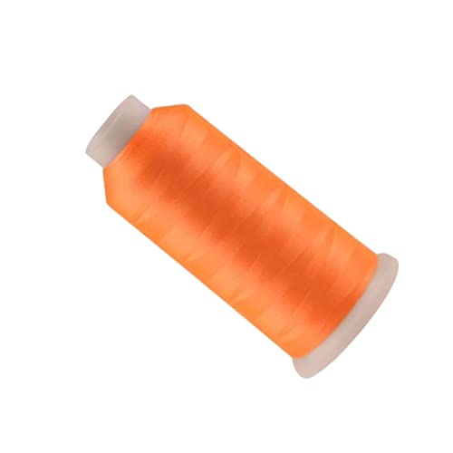 ADOCARN Luminous Glow in The Dark Nähgarn Yards Spule Orange Nachleuchtendes Stickgarn für Kreative Projekte für Babybekleidung Taschen und Mehr von ADOCARN