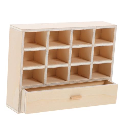 ADOCARN Miniaturer Aufbewahrungsschrank mit Schubladen Realistischer Puppenhaus Möbel für Wohnzimmer Kompakter Vielseitiger Mini Schrank zur Aufbewahrung von Zubehör und Kleinen ADOCARN Miniaturer Aufbewahrungsschrank mit Schubladen Realistischer Puppenhaus Möbel für Wohnzimmer Kompakter Vielseitiger Mini Schrank zur Aufbewahrung von Zubehör und Kleinen von ADOCARN