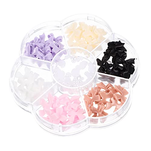 ADOCARN Nagelkunst Bowknot Nageldekoration mit Bunten Perlen und Strasssteinen für Maniküre für DIY Nail Art und Besondere Anlässe ADOCARN Nagelkunst Bowknot Nageldekoration mit Bunten Perlen und Strasssteinen für Maniküre für DIY Nail Art und Besondere Anlässe von ADOCARN