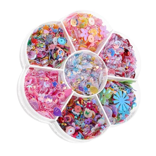 ADOCARN Pailletten Dekomaterialien Glitzer Paillettenbesatz Pailletten Zum Aufnähen Glitzer Zum Basteln Bastel Pailletten Und Schmucksteine Kleidungsstück Pailletten Näh Pailletten ADOCARN Pailletten Dekomaterialien Glitzer Paillettenbesatz Pailletten Zum Aufnähen Glitzer Zum Basteln Bastel Pailletten Und Schmucksteine Kleidungsstück Pailletten Näh Pailletten von ADOCARN