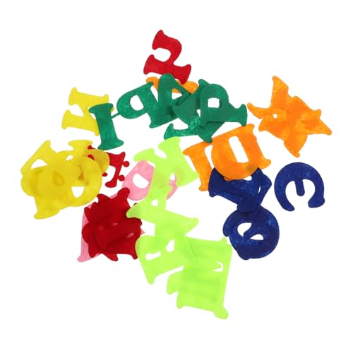 ADOCARN Russische Alphabet Sticker Bunte Selbstklebende Buchstaben für Interaktives Lernspielzeug für Kindergarten DIY Basteln und Schulprojekte Rückstandsfrei Entfernbar Kinderfreundlich von ADOCARN