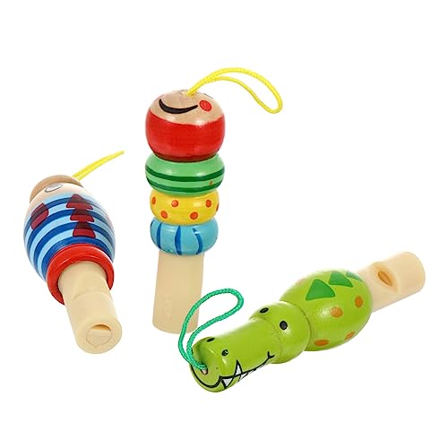 ADOCARN 3-teiliges Set Aus Holz Lernspielzeug für Babys Musikinstrument Sichere Pfeife für Jungen und Mädchen Fördert Die Kreativität Von Kleinkindern ADOCARN 3-teiliges Set Aus Holz Lernspielzeug für Babys Musikinstrument Sichere Pfeife für Jungen und Mädchen Fördert Die Kreativität Von Kleinkindern von ADOCARN