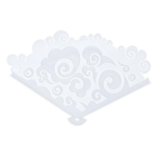 ADOCARN Silikonform Fan Diy Mold für Chinesischen Stil Flexible Gießform aus Hochwertigem Silikon Langlebig und Sicher Transparentes Design mit Klarer Textur für Kreative Bastelarbeiten ADOCARN Silikonform Fan Diy Mold für Chinesischen Stil Flexible Gießform aus Hochwertigem Silikon Langlebig und Sicher Transparentes Design mit Klarer Textur für Kreative Bastelarbeiten von ADOCARN