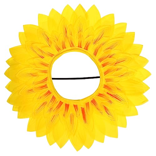 ADOCARN Sonnenblumen-gesichtsabdeckung Sonnenblumenkostüm Für Kinder Künstliche Sonnenblumen Coneheads-kostüm Sonnenblumenhaube Sonne Kopfbedeckung Sonnenschein-stirnband Narzisse Yellow ADOCARN Sonnenblumen-gesichtsabdeckung Sonnenblumenkostüm Für Kinder Künstliche Sonnenblumen Coneheads-kostüm Sonnenblumenhaube Sonne Kopfbedeckung Sonnenschein-stirnband Narzisse Yellow von ADOCARN