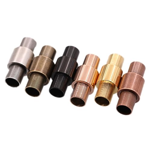 ADOCARN Titanstahl Magnetverschluss Schmuckdraht Verbinder für DIY Armbänder und Roségoldene Zubehörteile für Bastelprojekte und Schmuckherstellung von ADOCARN