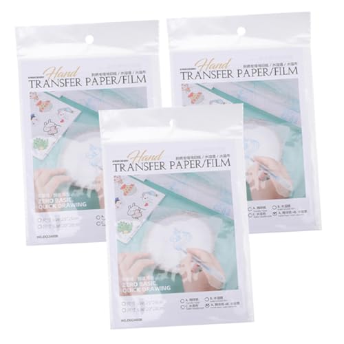 ADOCARN Wasserlösliche Stickvlies Transferpapier für DIY Teilig Selbstklebend für Stoffe Kleidung und Handarbeiten Einfach zu Verwenden für Anfänger Geeignet ADOCARN Wasserlösliche Stickvlies Transferpapier für DIY Teilig Selbstklebend für Stoffe Kleidung und Handarbeiten Einfach zu Verwenden für Anfänger Geeignet von ADOCARN