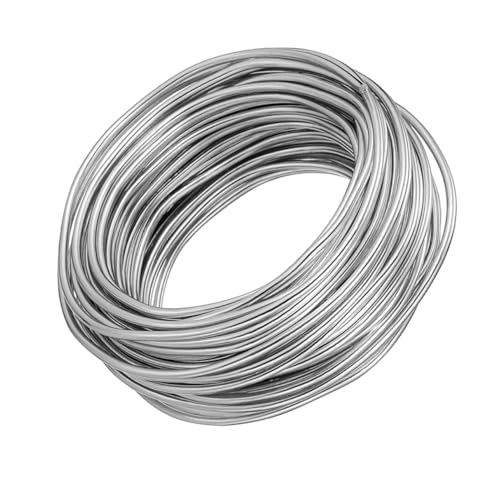 ADOCARN Weicher Aluminiumdraht Flexibler Modellierdraht Aluminiumlegierungsdraht Schmuckherstellungsdraht DIY Schmuckdraht Floristendraht Metalldraht Zum Basteln Metalldraht ADOCARN Weicher Aluminiumdraht Flexibler Modellierdraht Aluminiumlegierungsdraht Schmuckherstellungsdraht DIY Schmuckdraht Floristendraht Metalldraht Zum Basteln Metalldraht von ADOCARN