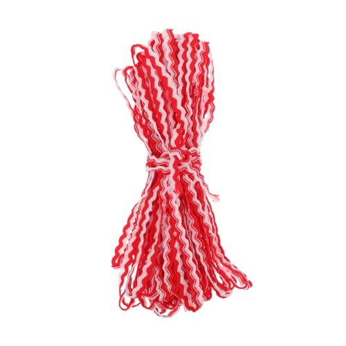 ADOCARN Zweifarbige Wellenborte für Kleidung und Vorhänge Geflochtenes Dekorband für Diy Projekte Vielseitig Einsetzbar für Handarbeiten und Reparaturen ADOCARN Zweifarbige Wellenborte für Kleidung und Vorhänge Geflochtenes Dekorband für Diy Projekte Vielseitig Einsetzbar für Handarbeiten und Reparaturen von ADOCARN