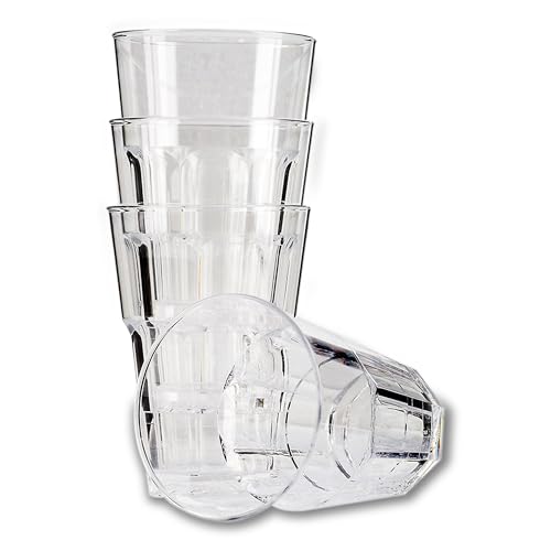 ADOMA Caipi-Becher 0,3L 4er-Set aus Kunststoff von ADOMA