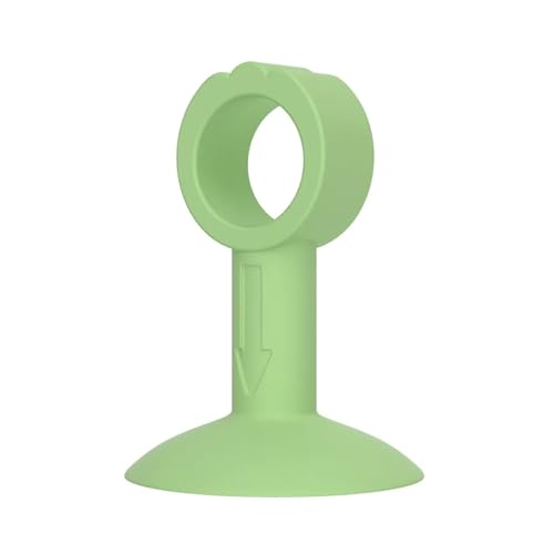 Türstopper aus weichem Silikon, Anti-Schaden-Wandschutz, Saugnapf, Türgriff-Stoßstange, Stummschaltung, Schutz der Wände, Möbelbeschläge(Green) von ADQPLXGWH