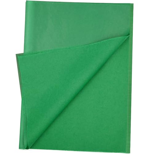 ADQUATOR Seidenpapier, 50 x 35 cm, Grün, 50 Stück von ADQUATOR