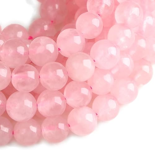 36 Stück 10 mm Rosenquarz-Edelsteinperlen Natursteinperlen zur Schmuckherstellung mit Kristall-Stretchschnur Abstandshalter Perlen 36 Stück 10 mm Rosenquarz-Edelsteinperlen Natursteinperlen zur Schmuckherstellung mit Kristall-Stretchschnur Abstandshalter Perlen von ADSUBHSJFAKK