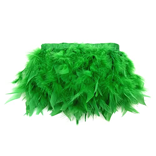 Fransenborte mit Truthahnfedern, modisches Kleid, Nähen, Basteln, Kostüme, Dekoration, Dunkelgrün Fransenborte mit Truthahnfedern, modisches Kleid, Nähen, Basteln, Kostüme, Dekoration, Dunkelgrün von ADSUBHSJFAKK