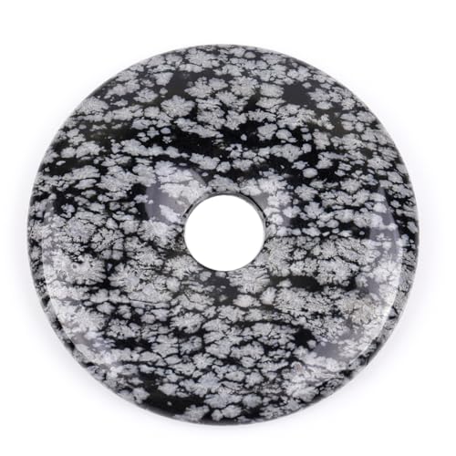 GEM-Inside 20 mm Schneeflocken-Obsidion-Stein, Kreis, Donut-Perlen für Anhänger, Schmuckherstellung, Power, Energie, Chakra, Massage, GuaSha-Schabwerkzeuge GEM-Inside 20 mm Schneeflocken-Obsidion-Stein, Kreis, Donut-Perlen für Anhänger, Schmuckherstellung, Power, Energie, Chakra, Massage, GuaSha-Schabwerkzeuge von ADSUBHSJFAKK