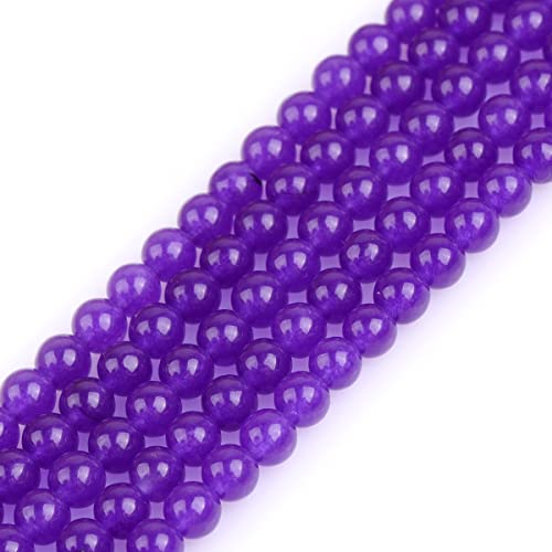 GEM-Inside 4 mm Amethyst Farbe Jade Edelstein lose Perlen Runde Kristall Energiestein Power für Schmuckherstellung 38,1 cm GEM-Inside 4 mm Amethyst Farbe Jade Edelstein lose Perlen Runde Kristall Energiestein Power für Schmuckherstellung 38,1 cm von ADSUBHSJFAKK