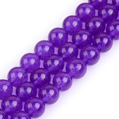 GEM-Inside 8 mm Amethyst Farbe Jade Edelstein lose Perlen Runde Kristall Energiestein Power für Schmuckherstellung 38,1 cm GEM-Inside 8 mm Amethyst Farbe Jade Edelstein lose Perlen Runde Kristall Energiestein Power für Schmuckherstellung 38,1 cm von ADSUBHSJFAKK