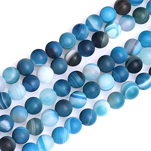 GEM-Inside Abstandshalter aus Achat, lose Perlen, natürliche Energie, Power-Perlen für Schmuckherstellung, rund, 38,1 cm, 6 mm GEM-Inside Abstandshalter aus Achat, lose Perlen, natürliche Energie, Power-Perlen für Schmuckherstellung, rund, 38,1 cm, 6 mm von ADSUBHSJFAKK