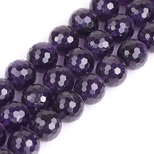 GEM-Inside Perlen für Damen, natürlich, 14 mm, dunkelviolett, Amethyst, Quarzstein, facettiert, lose Perlen für Damen, Schmuckherstellung GEM-Inside Perlen für Damen, natürlich, 14 mm, dunkelviolett, Amethyst, Quarzstein, facettiert, lose Perlen für Damen, Schmuckherstellung von ADSUBHSJFAKK