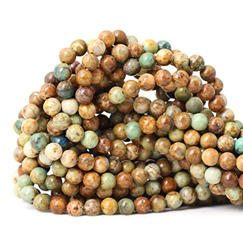 Natürliche Pfauen-Edelsteine, rund, lose Perlen für selbstgemachte Armbänder, Halsketten, Ohrringe, Schmuckherstellung, 1 Strang, 38,1 cm, 60 Stück Natürliche Pfauen-Edelsteine, rund, lose Perlen für selbstgemachte Armbänder, Halsketten, Ohrringe, Schmuckherstellung, 1 Strang, 38,1 cm, 60 Stück von ADSUBHSJFAKK
