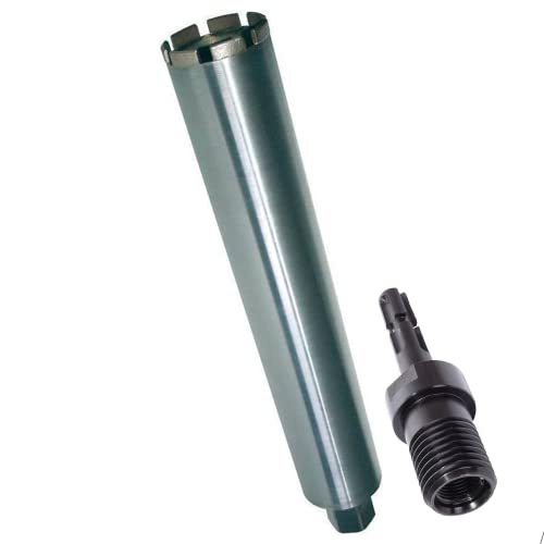 ADT DIAMANTWERKZEUGE | Laser Diamantbohrkrone Line Line für Stahlbeton, Beton, Ziegel & Mauerwerk, Natur- & Kunststein, Kernbohrer mit 10 mm Dach-Segment & 420mm Nutzlänge | Ø 42mm + SDS Max Adapter ADT DIAMANTWERKZEUGE | Laser Diamantbohrkrone Line Line für Stahlbeton, Beton, Ziegel & Mauerwerk, Natur- & Kunststein, Kernbohrer mit 10 mm Dach-Segment & 420mm Nutzlänge | Ø 42mm + SDS Max Adapter von ADT DIAMANTWERKZEUGE Ein Unternehmen der ADT Group