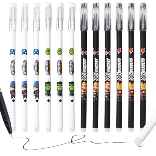 ADYEKSD Cartoon Harter Stift Radierbarer Kugelschreiber,12 Stück pro Schachtel, Nette Schreibgriffe Pens Nizza Büro Schulbedarf,Set für Studenten Geschenk,Ideal für Schule Büro Zuhause ADYEKSD Cartoon Harter Stift Radierbarer Kugelschreiber,12 Stück pro Schachtel, Nette Schreibgriffe Pens Nizza Büro Schulbedarf,Set für Studenten Geschenk,Ideal für Schule Büro Zuhause von ADYEKSD