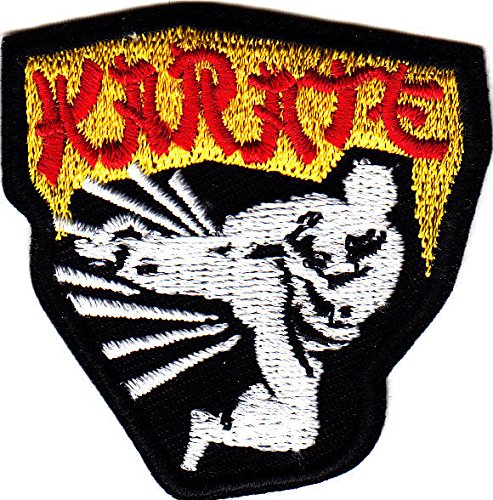 Aufnäher "Karate", bestickt, zum Aufbügeln, Sport, Wörter, Kampfsport Aufnäher "Karate", bestickt, zum Aufbügeln, Sport, Wörter, Kampfsport von AE