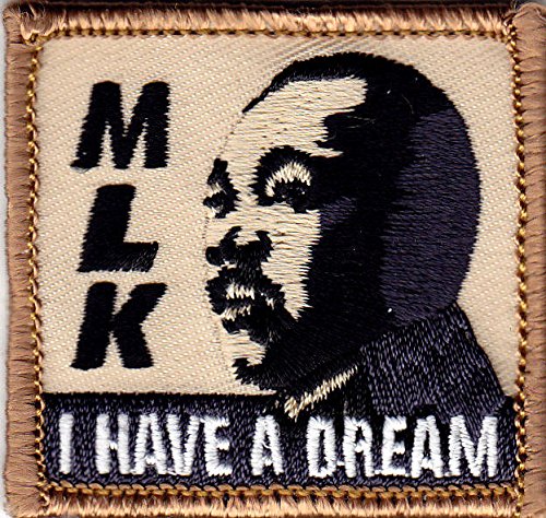 Aufnäher "MLK – I Have A Dream" – zum Aufbügeln – Erbe – schwarze Geschichte von AE