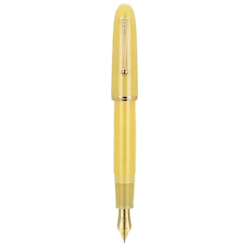 AEHON Füllfederhalter, F/M-Feder, Kunstharz, Büroschreibstift, großer Konverter, Schreibwaren, Schule, Bürobedarf (Topas, 0,5 mm) von AEHON