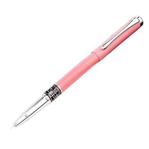 AEHON Füllfederhalter mit extra feiner Feder, 0,38 mm, für Finanzen, luxuriöse Metalltinte, Bürobedarf, Schulbedarf, Geburtstagsgeschenk, Rosa AEHON Füllfederhalter mit extra feiner Feder, 0,38 mm, für Finanzen, luxuriöse Metalltinte, Bürobedarf, Schulbedarf, Geburtstagsgeschenk, Rosa von AEHON