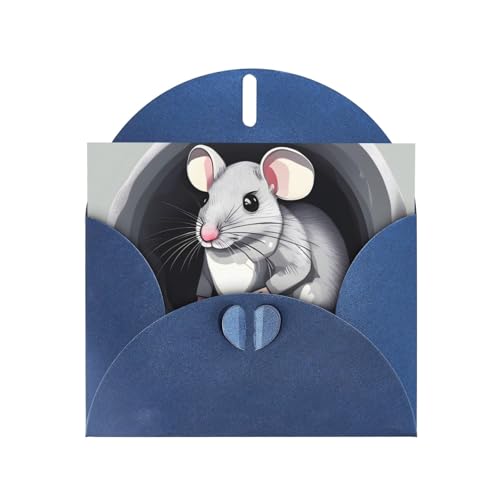 AEKGOHP Blaue Grußkarte Maus im Loch Drucke für festliche Geburtstagsparty Einladung AEKGOHP Blaue Grußkarte Maus im Loch Drucke für festliche Geburtstagsparty Einladung von AEKGOHP