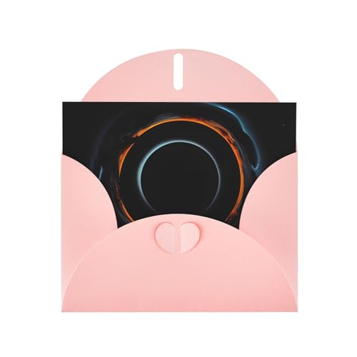 AEKGOHP Rosa Grußkarte, geheimnisvolle kosmische schwarze Löcher, Drucke für festliche Geburtstagsparty-Einladung AEKGOHP Rosa Grußkarte, geheimnisvolle kosmische schwarze Löcher, Drucke für festliche Geburtstagsparty-Einladung von AEKGOHP