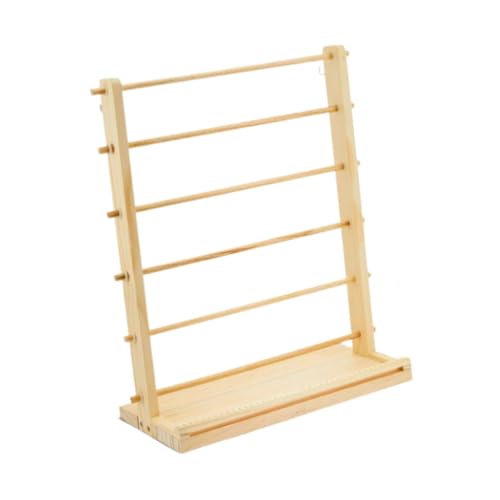 Holzband-Organizer, multifunktional, 6 Etagen, platzsparend, Bastelband-Aufbewahrung Holzband-Organizer, multifunktional, 6 Etagen, platzsparend, Bastelband-Aufbewahrung von AEKLXVKU
