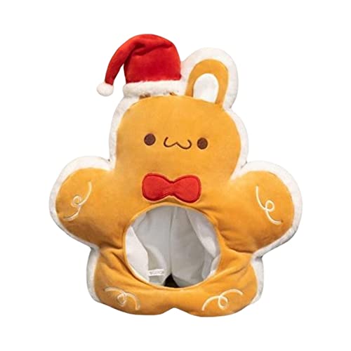 Hübscher Weihnachts-Hut, Lebkuchen-Hase, Winter-Kopfbedeckung, Cosplay, Erwachsene Hübscher Weihnachts-Hut, Lebkuchen-Hase, Winter-Kopfbedeckung, Cosplay, Erwachsene von AEKLXVKU