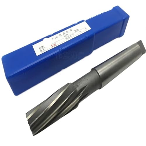 1: 10 Spiralnut-HSS-Kegelreibahle 8–46 mm, for Schneiden und Schleifen von Löchern in Werkzeugmaschinen(Model 40) von AEPBTMQ