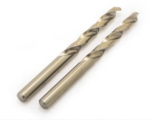 2 Stück Spiralbohrer, 8,1/8,2/8,3/8,4/8,5/8,6/8,7/8,8/8,9/9,0 mm, Kobalt-Edelstahl, gerader Schaft, Spiralbohrer, Metall, Eisen, Aluminiumlegierung, Bohrer(8.8mm) von AEPBTMQ