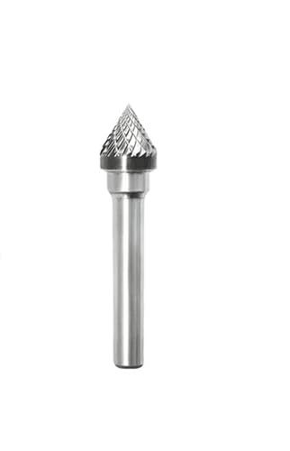 J-Typ Hartmetall-Rotationsfeile konisch J0807/1008M06 JX1210/1613M06 Wolframstahl-Schleifkopf Fräser Gravurfeile Werkzeug(JX1613M06) von AEPBTMQ
