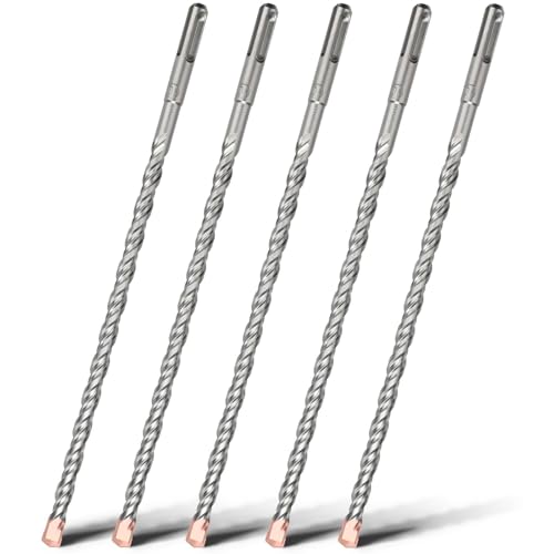 LANGER SDS-STEINBOHRER, HARTMETALLSPITZE, SDS-PLUS-SCHAFT, for WAND, STEIN, BETON, ZIEGEL(10mm x 280mm x 5) von AEPBTMQ
