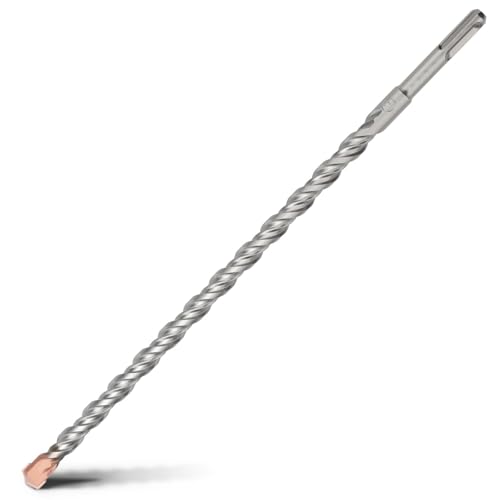 LANGER SDS-STEINBOHRER, HARTMETALLSPITZE, SDS-PLUS-SCHAFT, for WAND, STEIN, BETON, ZIEGEL(12mm x 350mm) von AEPBTMQ