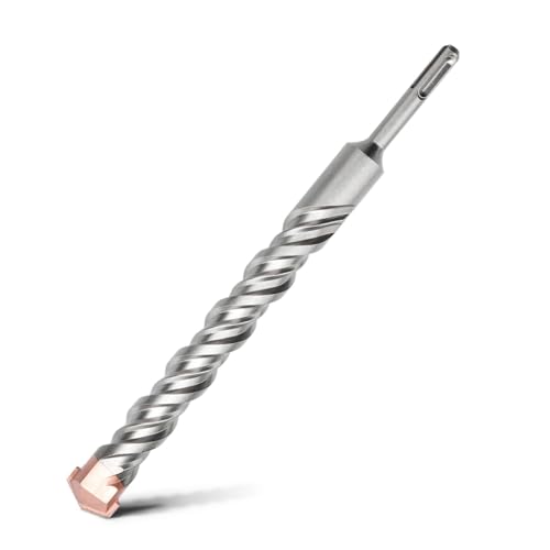 LANGER SDS-STEINBOHRER, HARTMETALLSPITZE, SDS-PLUS-SCHAFT, for WAND, STEIN, BETON, ZIEGEL(25mm x 260mm) von AEPBTMQ