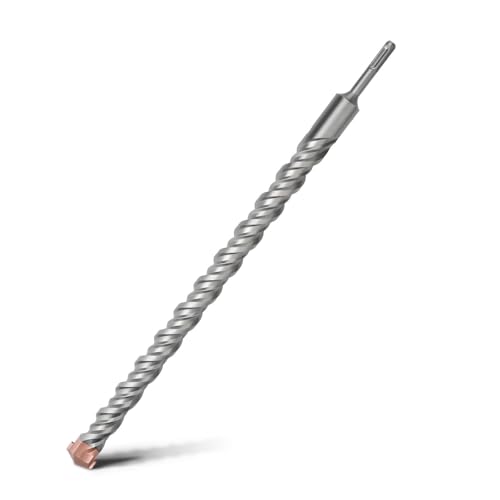LANGER SDS-STEINBOHRER, HARTMETALLSPITZE, SDS-PLUS-SCHAFT, for WAND, STEIN, BETON, ZIEGEL(30mm x 500mm) von AEPBTMQ