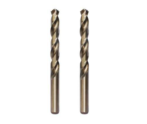 M42 8% Kobalt-Spiralbohrer (12 mm x 2 Stück) for Edelstahl und Hartmetall von AEPBTMQ