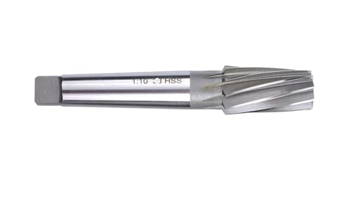 Morsekegel-Reibahle, konische Spannreibahlen, Reibahlen, 1:10 Kegel-HSS-Spiralreibahle(10mm) von AEPBTMQ