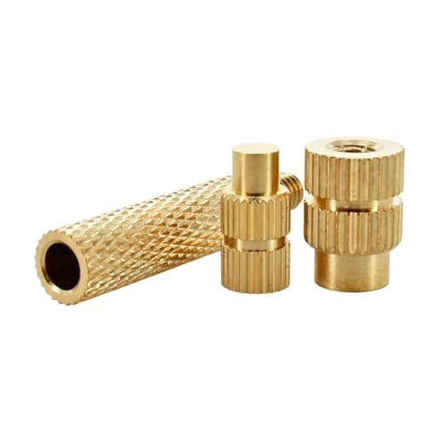 Brass Heating Soldering Iron Tip Tool Insert Nut M2 M2.5 M3 M4 M5 M6 M8 For Plastic 3d Printing Melt Nut Implant Connector(M2) von AEPOCV