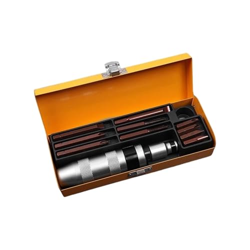 Manueller Schlagschrauber-Satz, umkehrbarer Schraubenentferner, Spanner, Zubehör for die Heimreparatur(13 piece Set) von AEPOCV