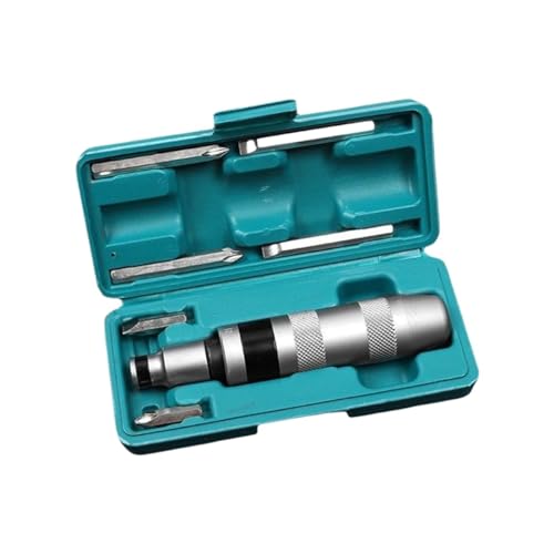 Manueller Schlagschrauber-Satz, umkehrbarer Schraubenentferner, Spanner, Zubehör for die Heimreparatur(7 piece Set) von AEPOCV