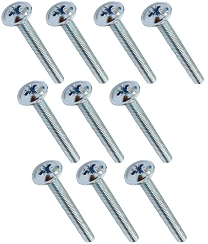 AERZETIX - C44746 - Satz von 10 Schrauben für möbelgriffe möbelgriffschrauben - mit breit linsenkopf - Ø4x35mm - aus verzinktem stahl - mit abdruck pozidriv - heimwerker - renovierung - dekoration AERZETIX - C44746 - Satz von 10 Schrauben für möbelgriffe möbelgriffschrauben - mit breit linsenkopf - Ø4x35mm - aus verzinktem stahl - mit abdruck pozidriv - heimwerker - renovierung - dekoration von AERZETIX