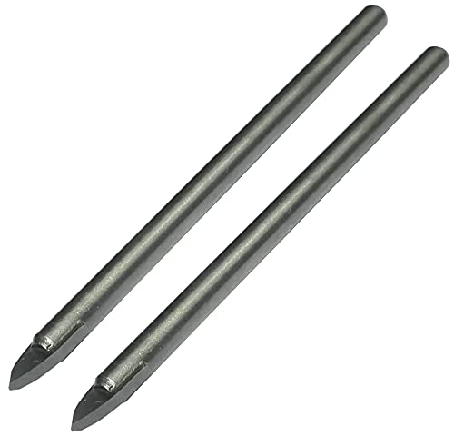 AERZETIX - C49220 - Satz mit 2 Bohrer/glasbohrer Ø4mm für fliesen/keramik/spiegel - zylinderschaft AERZETIX - C49220 - Satz mit 2 Bohrer/glasbohrer Ø4mm für fliesen/keramik/spiegel - zylinderschaft von AERZETIX
